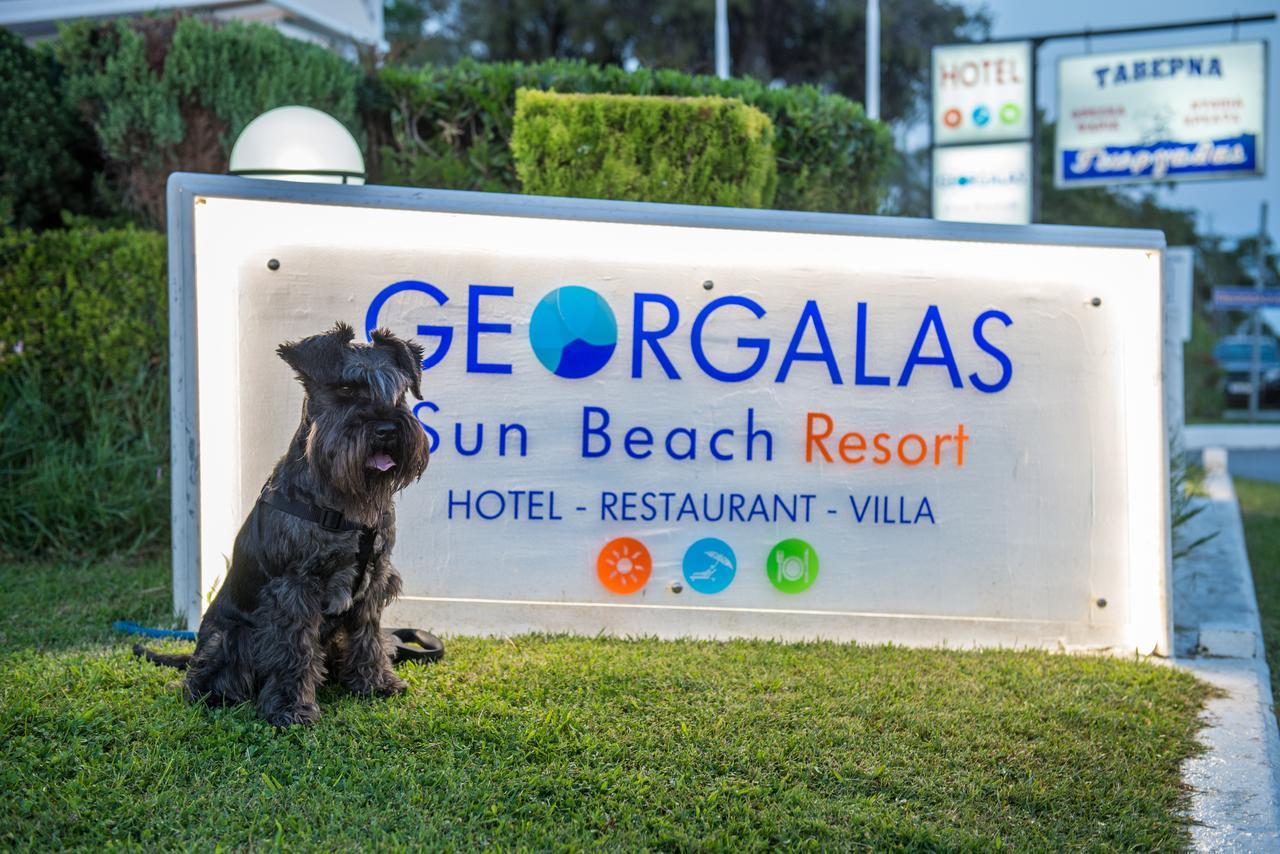 Georgalas Sun Beach Rooms Nea Kallikrateia ภายนอก รูปภาพ