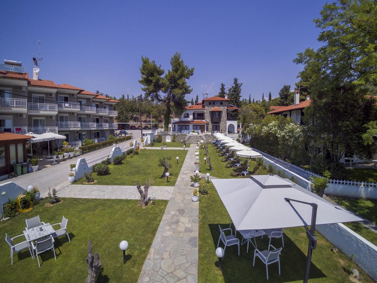 Georgalas Sun Beach Rooms Nea Kallikrateia ภายนอก รูปภาพ